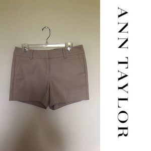 New Ann Taylor Signature Khaki Shorts